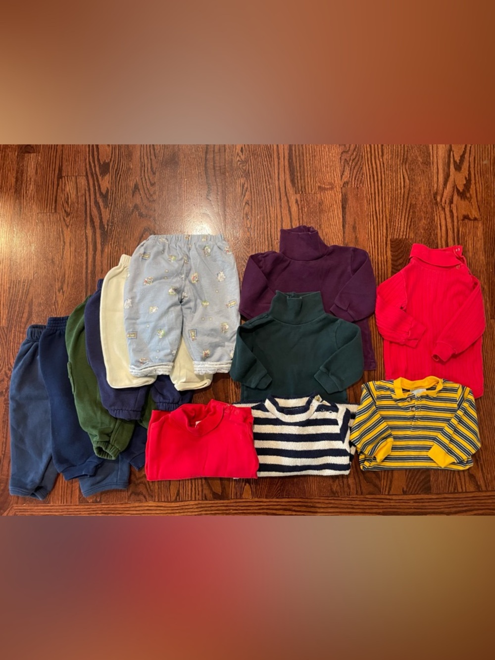 Vintage 1990’s Clothing Lot Size 12 Months: Circo, McBaby, Sesame Street